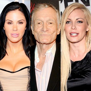 Jayde Nicole, Hugh Hefner, Crystal Harris Jayde Nicole, Hugh Hefner, Crystal Harris